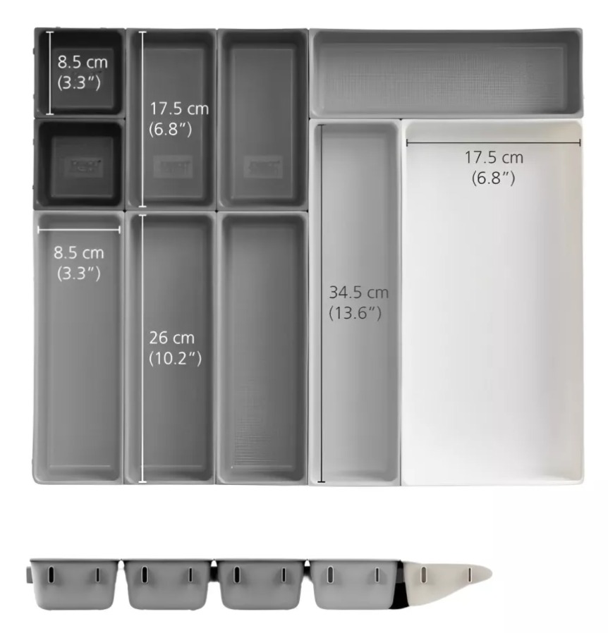 Miniatura 3 de Organizador de cubiertos A-556